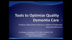 LAI304 - Evidence-Based Interventions to Address Dementia Behaviors