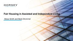 LAI-AL116 - Fair Housing in Assisted and Independent Living