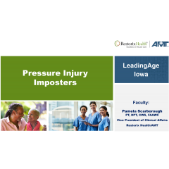 LAI411 - Pressure Ulcer Imposters – A Wound Training Webinar